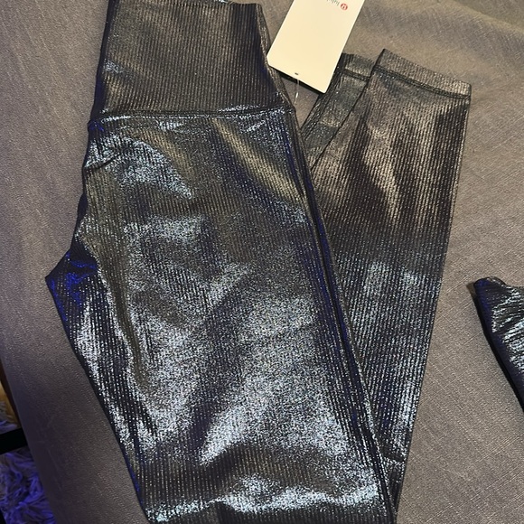 LULULEMON Align HR Rib Pant 25” Shine - Picture 8 of 10
